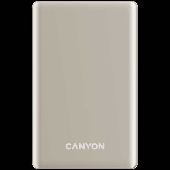 Canyon power bank OnPower 505 slim Magsafe 5000 mAh PD20W Beige, CNS-CPB505BE