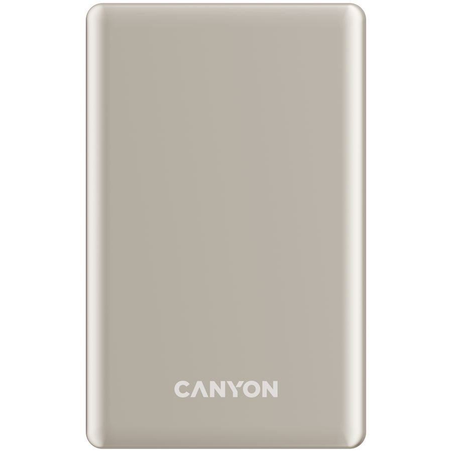 Canyon power bank OnPower 505 slim Magsafe 5000 mAh PD20W Beige, CNS-CPB505BE