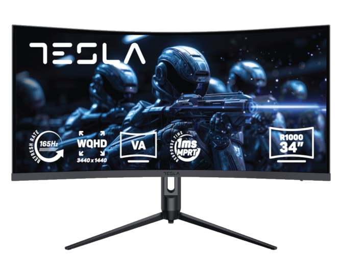 Tesla monitor 34GH948BW34, VA, WQHD, 165Hz, HAS, Curved - Slika 4