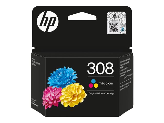 HP 308 Tri-color Original Ink Cartridge, 7FP20UE#CE1 - Slika 2