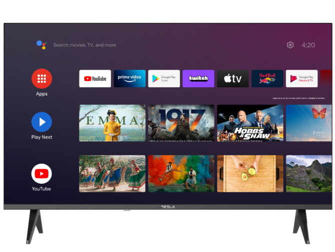 TV Tesla 40E635BFS, 40" Android TV, Full HD