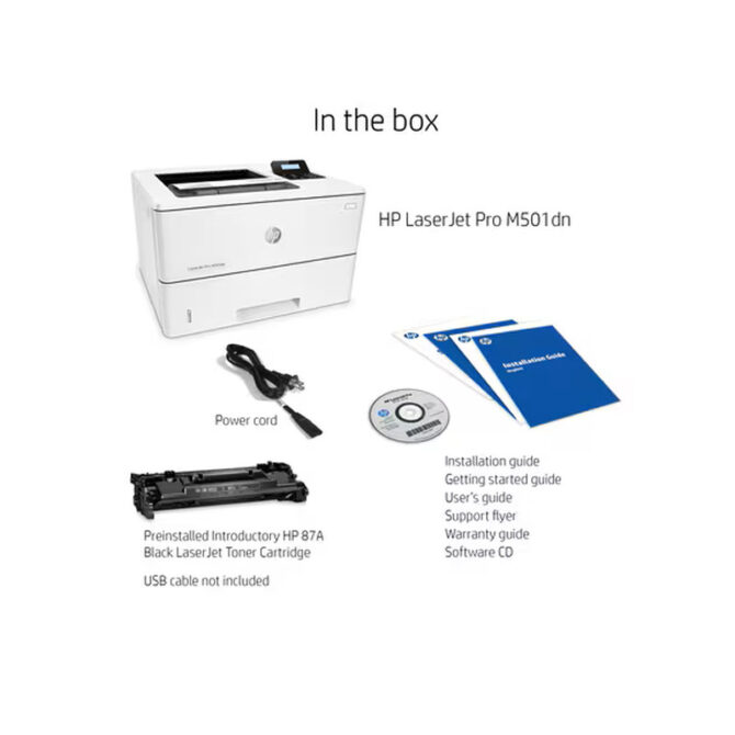 HP LaserJet Pro M501dn pisač, A4, 43 str/min., 1200dpi, duplex, 256MB, USB/G-LAN - Slika 9