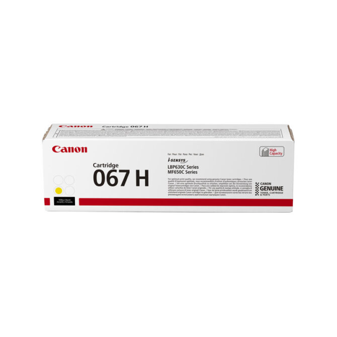 Canon toner CRG-067HY žuti 5103C002 (3.250 stranica)