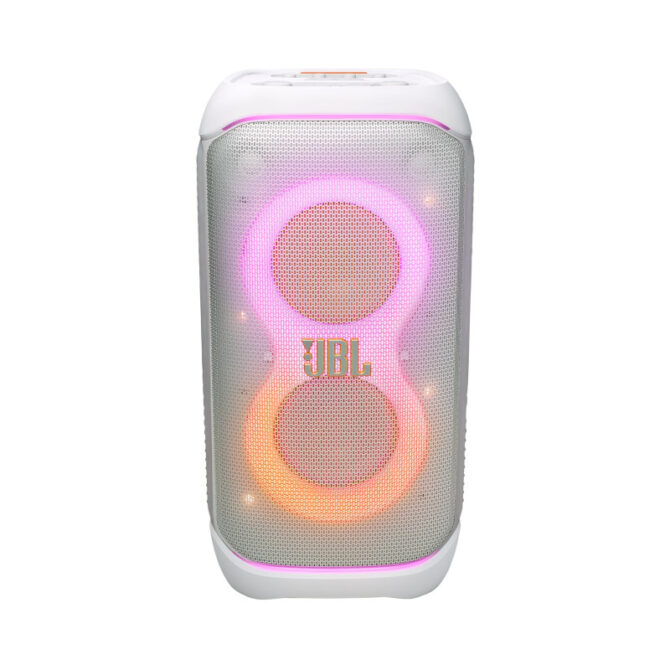 JBL PARTYBOX 320 Prijenosni bežični bluetooth zvučnik velike snage 240W, Bluetooth, USB, RGB osvjetljenje, bijeli - Slika 2