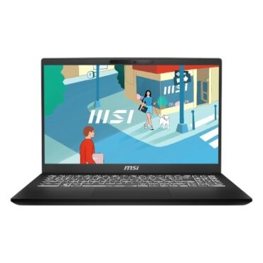 MSI Modern 15 H AI C1MG Intel Core Ultra 7 / 32GB / 1TB SSD / 15.6" FHD / Windows 11 Pro (black)