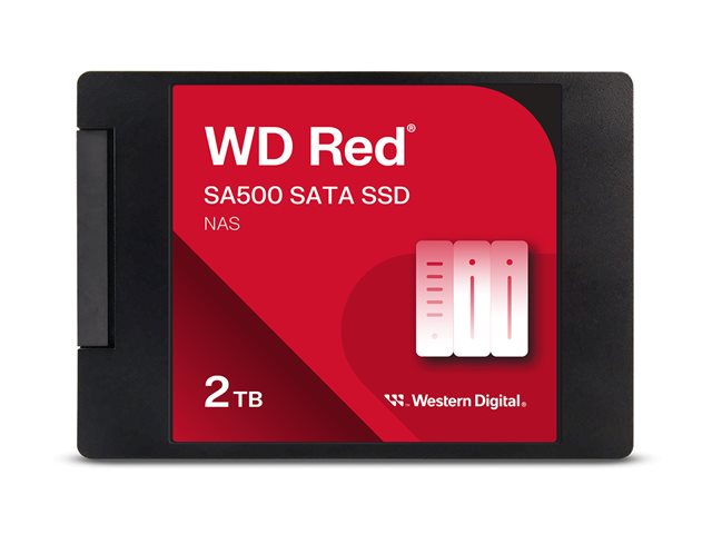 WD Red SSD SA500 NAS 2TB 2,5" SATA, WDS200T2R0A-68CKB0
