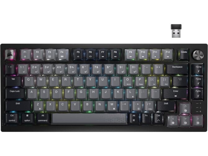 Tipkovnica Mehanička Corsair K65 Plus WirelessBacklit RGB LED, Corsair MLX Red