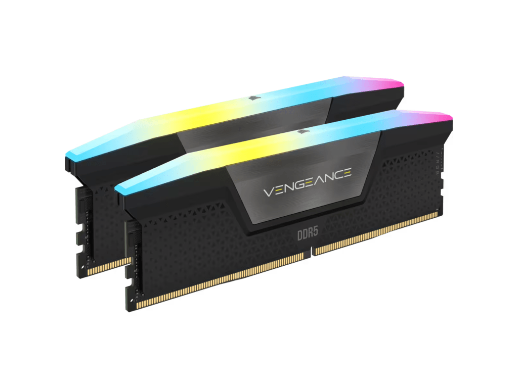 Memorija Corsair DDR5 Vengeance 32GB 5600MHzDIMM CL36 2x16GB RGB XMP