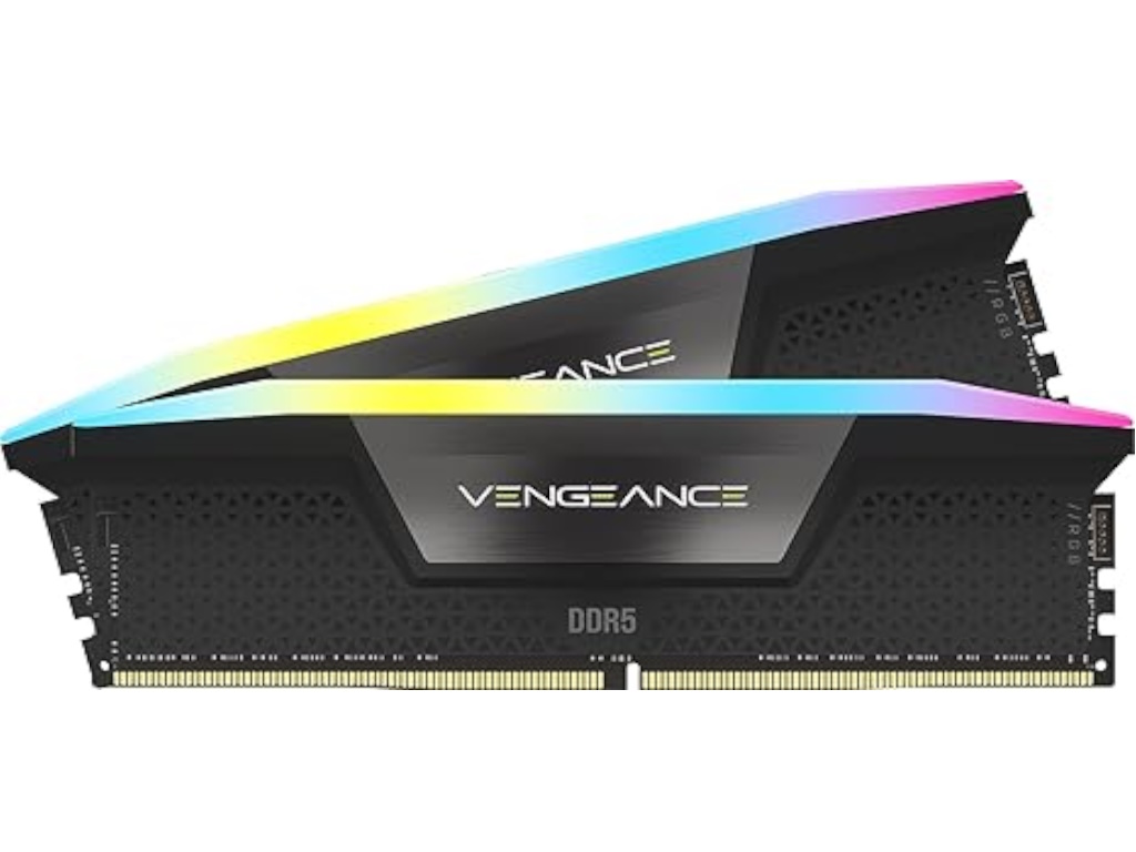 Memorija Corsair DDR5 32GB Vengeance 6000MHzDIMM CL30 2x16GB RGB XMP & EXPO