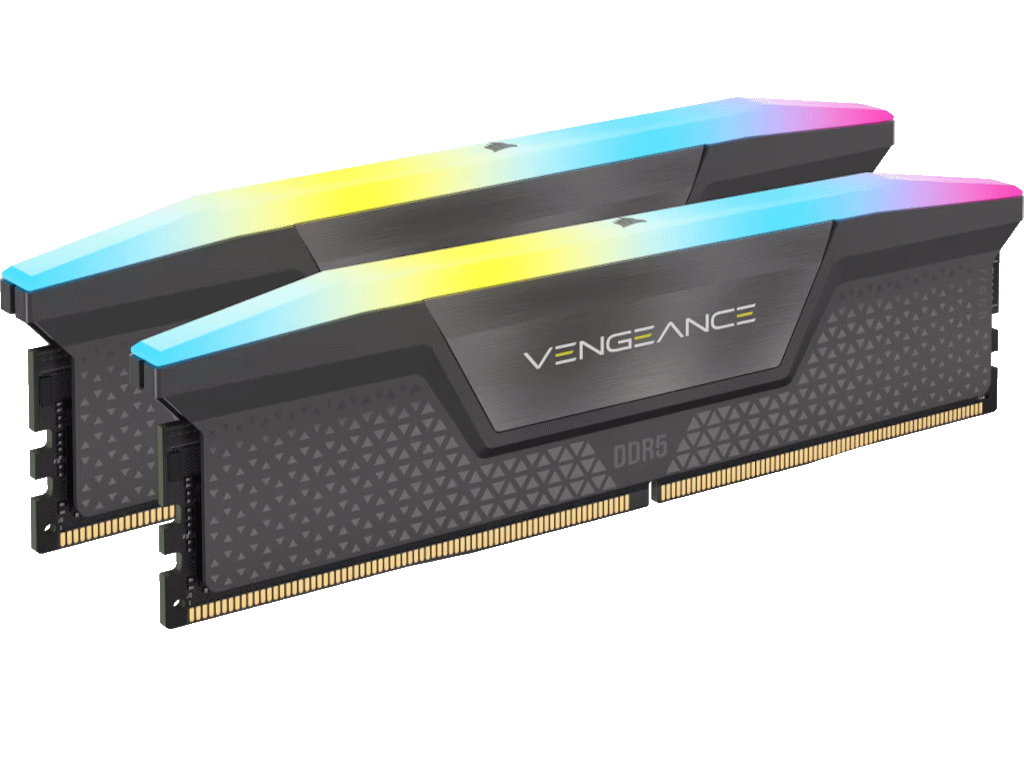 Memorija Corsair DDR5 Vengeance 32GB 6400MHz GreyDIMM CL36 2x16GB RGB XMP & EXPO
