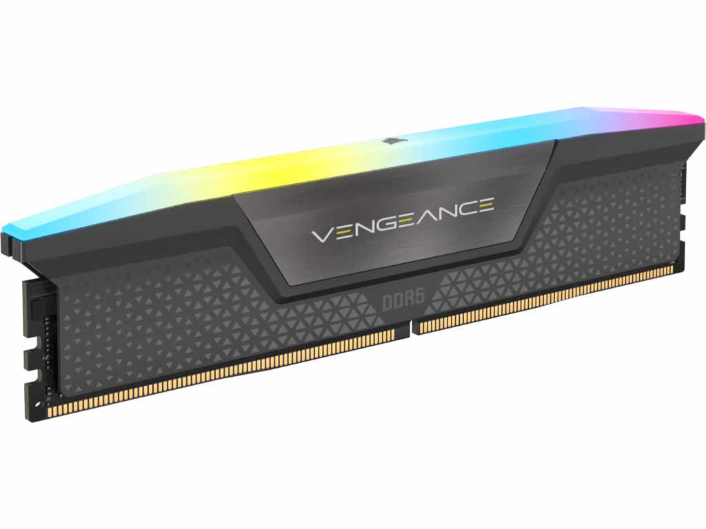 Memorija Corsair DDR5 Vengeance 64GB 6000MHz GreyDIMM CL30 2x32GB RGB XMP & EXPO