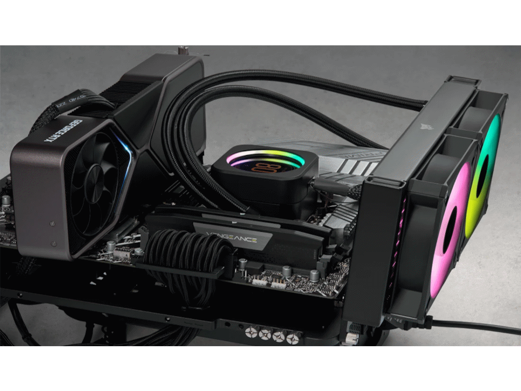 Memorija Corsair DDR5 Vengeance 64GB 6400MHz BlackDIMM CL32 2x32GB XMP & EXPO - Slika 2