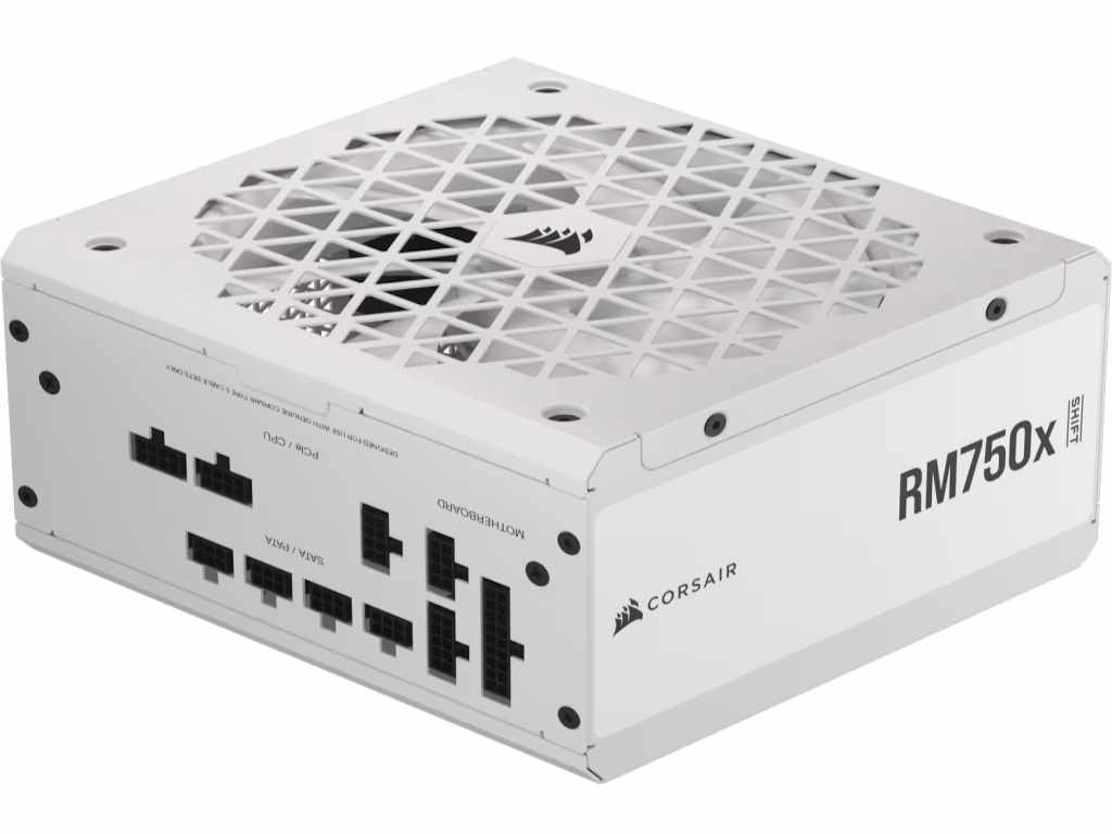 Napajanje Corsair RM750x Shift White, 750 Watt, 80 PLUS GOLD, Fully Modular
