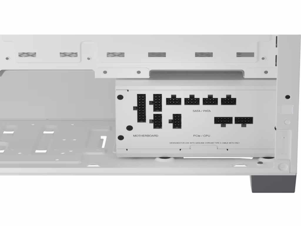 Napajanje Corsair RM750x Shift White, 750 Watt, 80 PLUS GOLD, Fully Modular - Slika 4