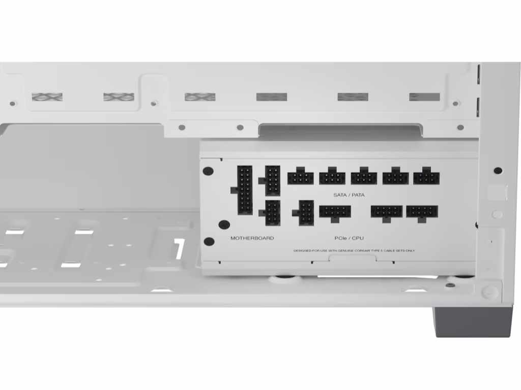 Napajanje Corsair RM850x Shift White, 850 Watt, 80 PLUS GOLD, Fully Modular