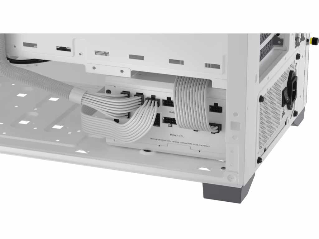 Napajanje Corsair RM850x Shift White, 850 Watt, 80 PLUS GOLD, Fully Modular - Slika 2