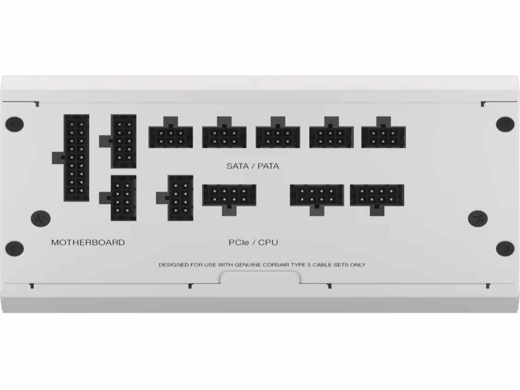 Napajanje Corsair RM850x Shift White, 850 Watt, 80 PLUS GOLD, Fully Modular - Slika 3