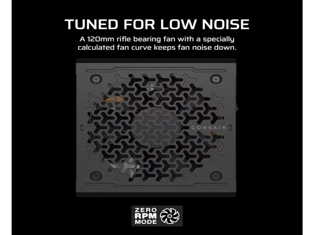 Napajanje Corsair RM1000e (2025) 1000WATX 3.1, PCIe 5.1, Cybenetics GOLD, Full - Slika 3