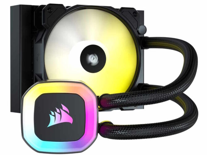 Vodeno hlađenje Corsair H55 RGB120mm Radiator, Liquid CPU Cooler