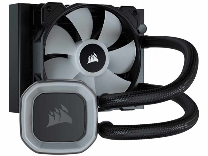 Vodeno hlađenje Corsair H55 RGB120mm Radiator, Liquid CPU Cooler - Slika 4