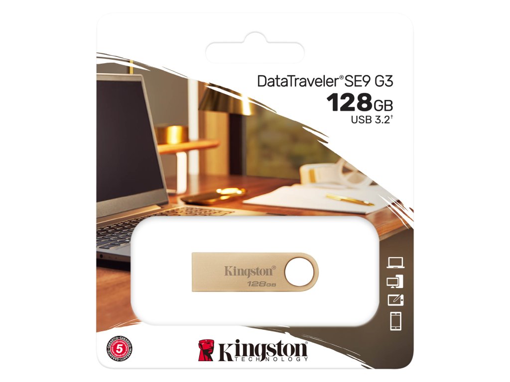 Kingston FD DTSE9G3, 128GB Metal USB 3.2 Gen - Slika 3