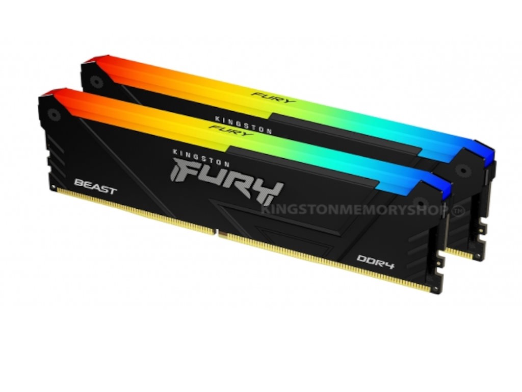Kingston Fury Beast DDR4 16GB 3200MHz DIMM CL16 2x8GB RGB - Slika 3