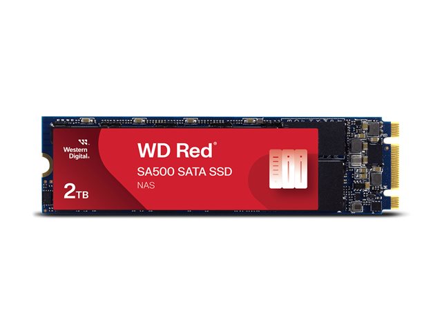 WD Red SSD SA500 NAS 2TB M.2 2280 SATA, WDS200T1R0B-68A4Z0