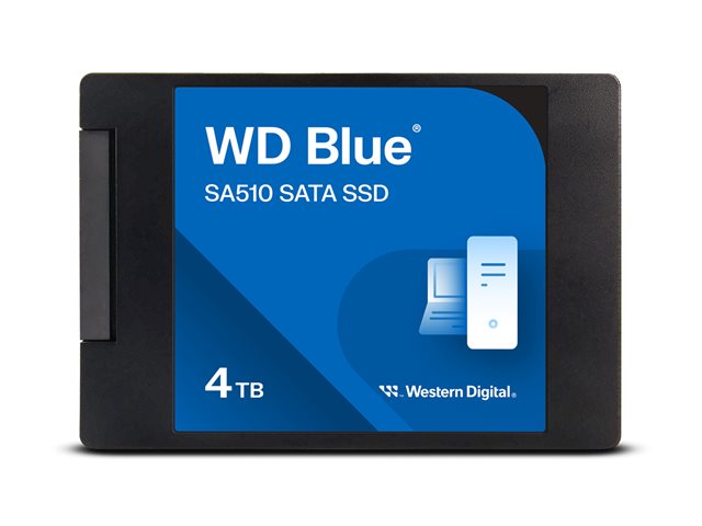 WD Blue SA510 SSD 4TB 2,5" SATA III, WDS400T3B0A-00C7K0