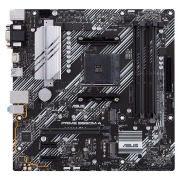 ASUS PRIME B550M-A AM4 DDR4 mATX MB, PRIME B550M-A