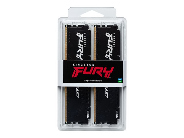 Kingston 64GB 6000MT/s DDR5 CL30 DIMM, KF560C30BBEK2-64