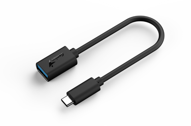 Adapter USB 3.0 Type-C/Type-A s kabelom