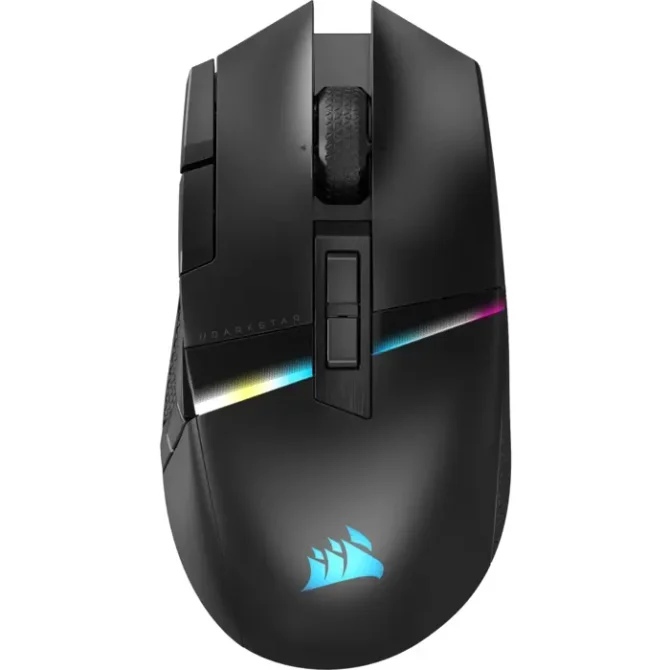 Miš Corsair Darkstar Wireless Gaming MouseBacklit RGB LED, Optical, Black