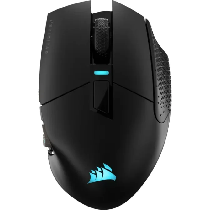 Miš Corsair SCIMITAR ELITE WIRELESS Gaming MouseWireless, Backlit RGB LED, 26000 DPI, Optical