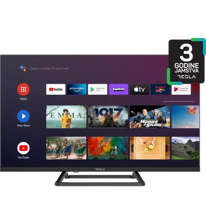 TV Tesla 24E632BHS, 24" Android TV, HD Ready, 12V