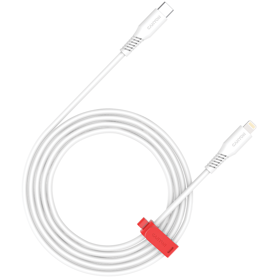Canyon cable CLN30SC C-L 30W 2m White, CNS-CLN30SC20W