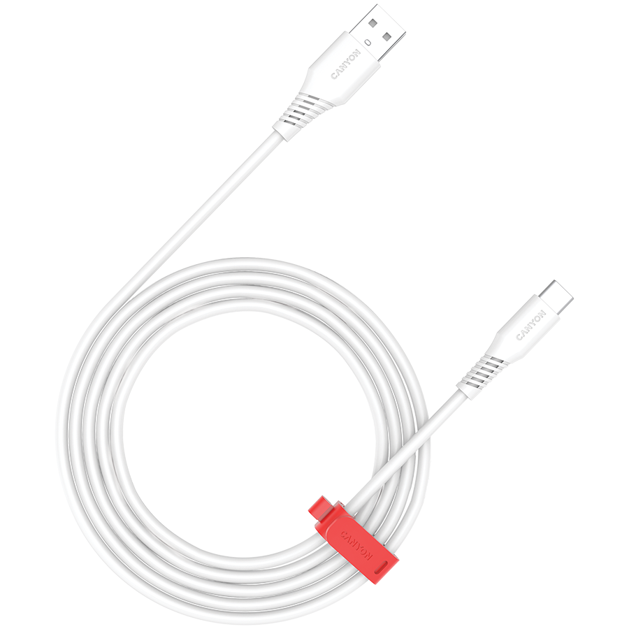 Canyon cable AC18SC A-C 18W 1.2m White, CNS-AC18SC12W