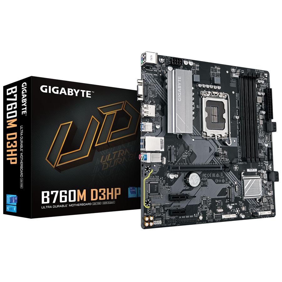 Gigabyte MB B760M D3HP, B760M D3HP