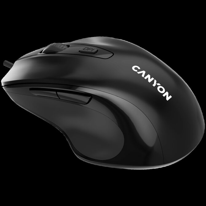Canyon mouse M-6 Wired Black, CNE-CMS6 - Slika 2