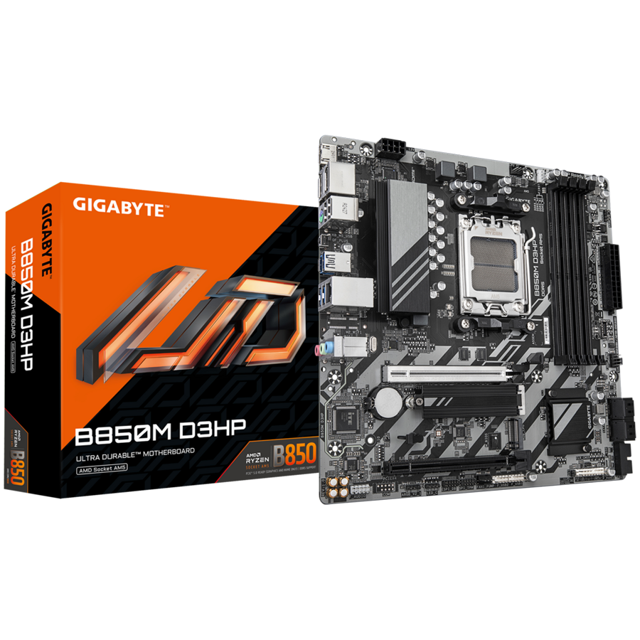 Gigabyte Mainboard Desktop B850M D3HP, B850M D3HP