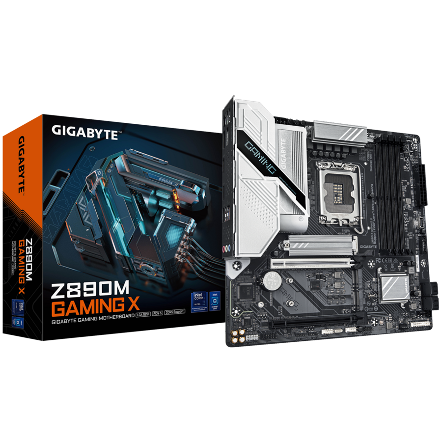 Gigabyte Mainboard Desktop Z890M Gaming X, Z890M Gaming X
