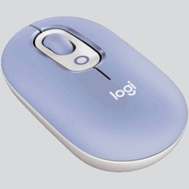 Logitech POP Mouse with emoji - LILAC - BT - EMEA28i-935 - FY25, 910-007414