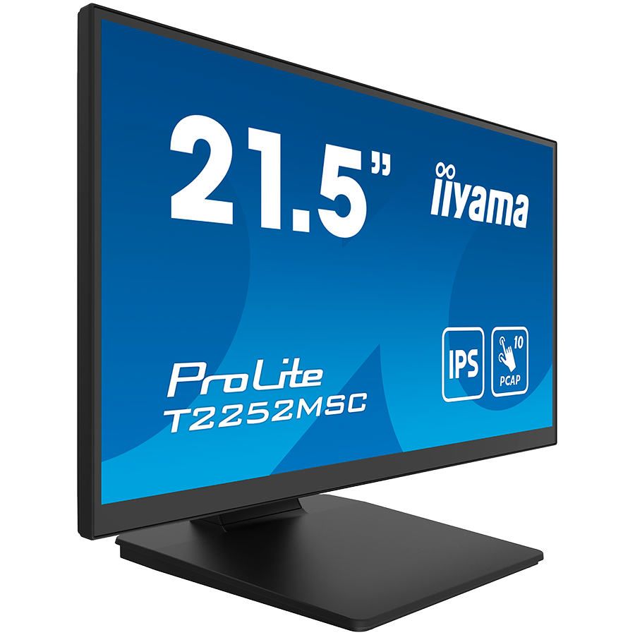 Monitor Iiyama LED T2252MSC-B2AG 21.5" PCAP 10pt Touchscreen featuring IPS panel technology, T2252MSC-B2AG - Slika 3