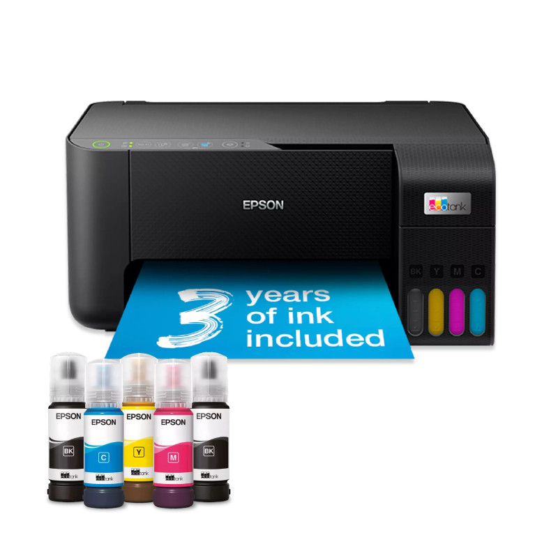 Epson EcoTank L3271 MFP Color pisač 5760x1440 DPI, c/b 10/5 str/min, Epson Connect, USB/Wifi (C11CJ67435) - Slika 3