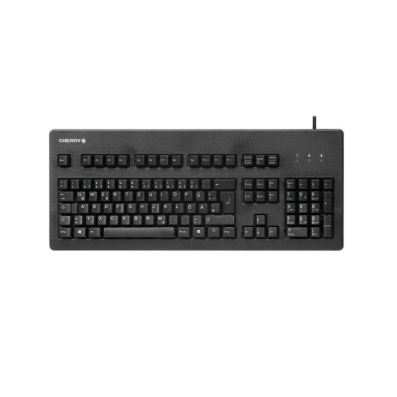 Cherry G80-3000 tipkovnica (mehanička) MX blue switch, USB, crna