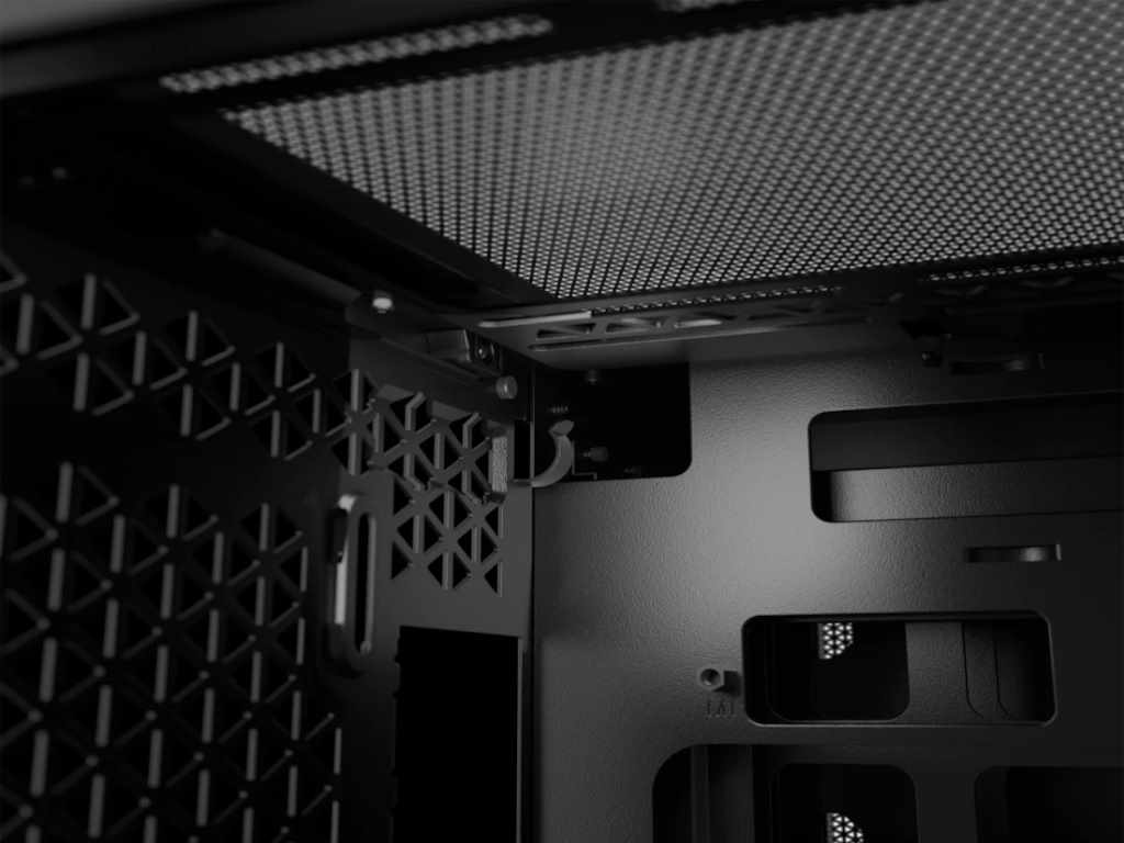 Kućište Corsair 2500D Airflow Black, Dual ChamberTempered Glass Mid-Tower - Slika 3