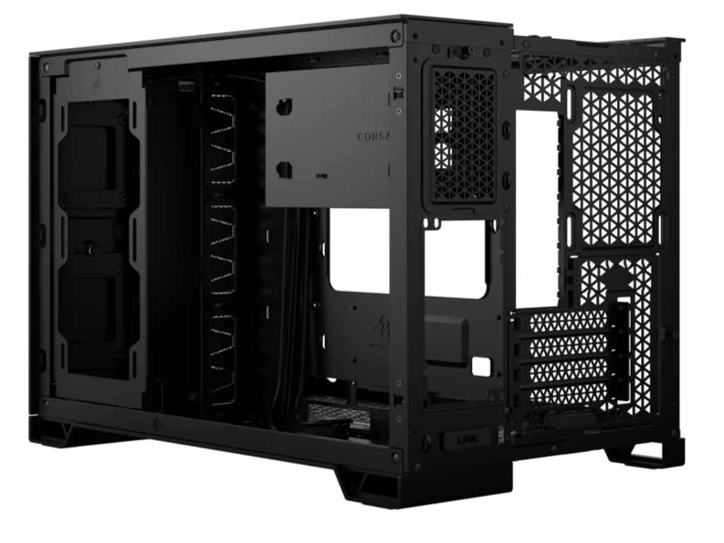 Kućište Corsair 2500D Airflow Black, Dual ChamberTempered Glass Mid-Tower