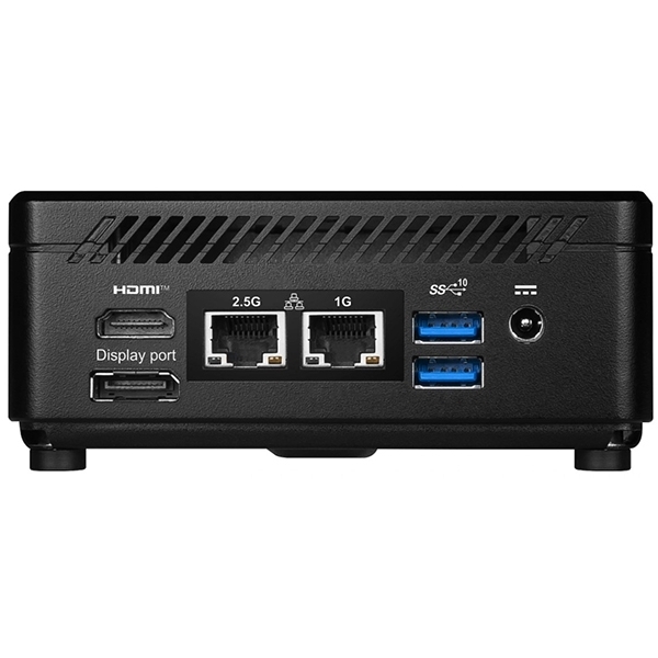 Mini desktop PC MSI Cubi 5 12M-261BEU i5 / 16GB / 512GB / WiFi 6E + BT 5.3 / 1Gbps + 2.5Gbps / black - Slika 3