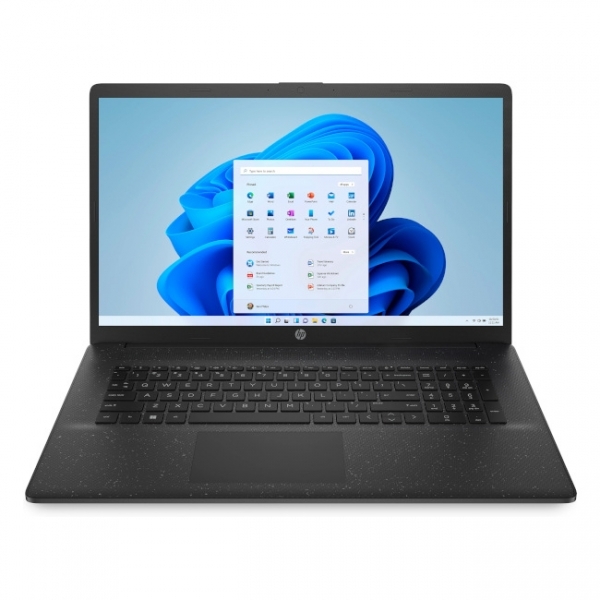Laptop HP 17-CN0438NG Intel Celeron N4120 / 8GB / 512GB SSD / 17.3" FHD / Windows 11 Home / black