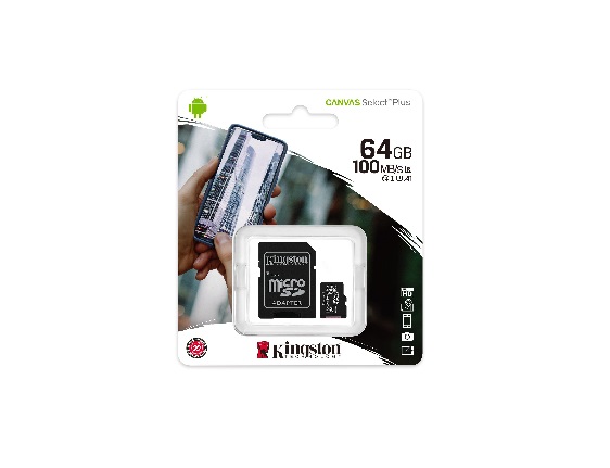 Kingston 128GB micSDHC Canvas Select Plus