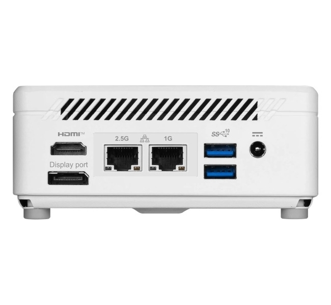 Mini desktop PC MSI Cubi 5 12M-264BEU i3 / 8GB / 512GB SSD / Windows 11 Home / WiFi 6E + BT 5.3 / 1Gbps + 2.5Gbps / white - Slika 5